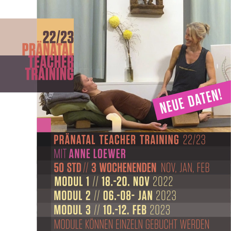Pränatal Teacher Training mit Anne Loewer 22/23*