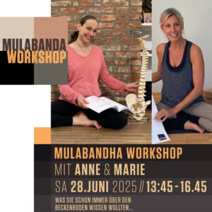 Mulabandha Workshop–Beckenboden wissen wollten – mit Anne & Marie Sa 28 Juni 2025